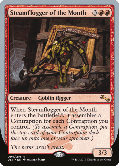 Steamflogger of the Month (94) — Unstable