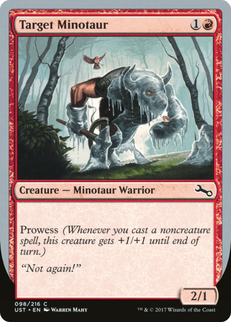 Target Minotaur (98a) — Unstable