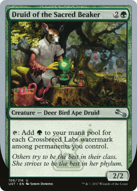 Druid of the Sacred Beaker (106) — Unstable