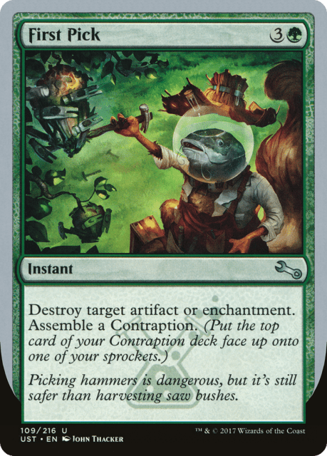 First Pick (109) — Unstable