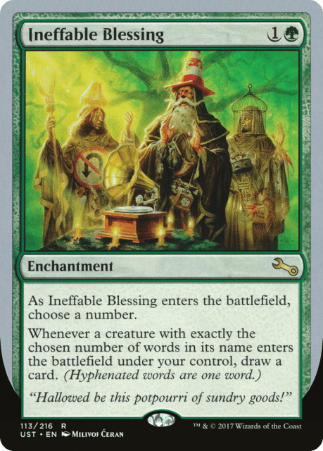 Ineffable Blessing (113f) — Unstable