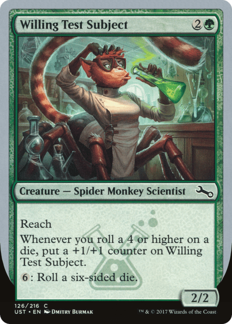 Willing Test Subject (126) — Unstable