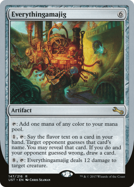 Everythingamajig (147d) — Unstable