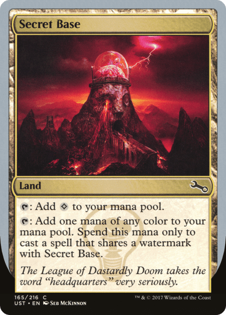 Secret Base (165c) — Unstable