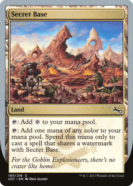 Secret Base (165d) — Unstable
