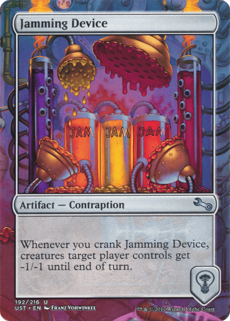 Jamming Device (192) — Unstable