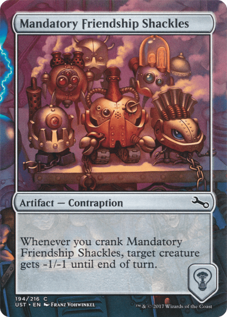 Mandatory Friendship Shackles (194) — Unstable