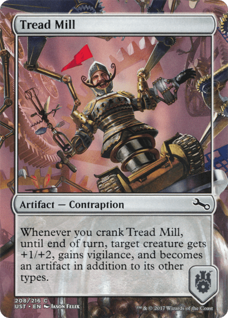 Tread Mill (208) — Unstable