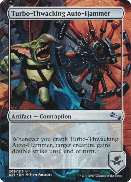 Turbo-Thwacking Auto-Hammer (209) — Unstable