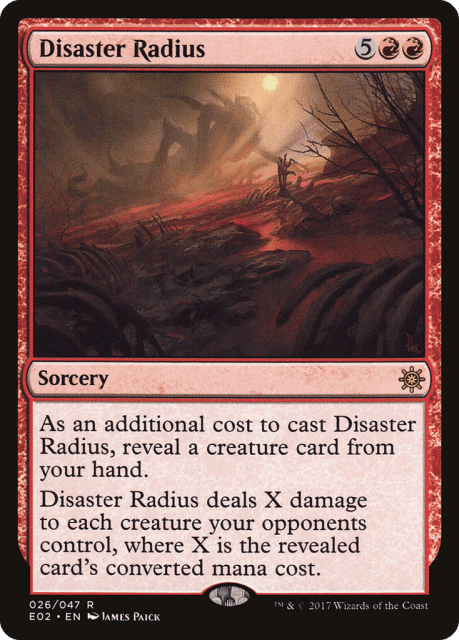 Disaster Radius (26) — Explorers of Ixalan