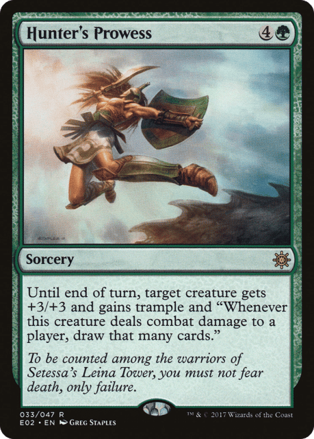 Hunter's Prowess (33) — Explorers of Ixalan