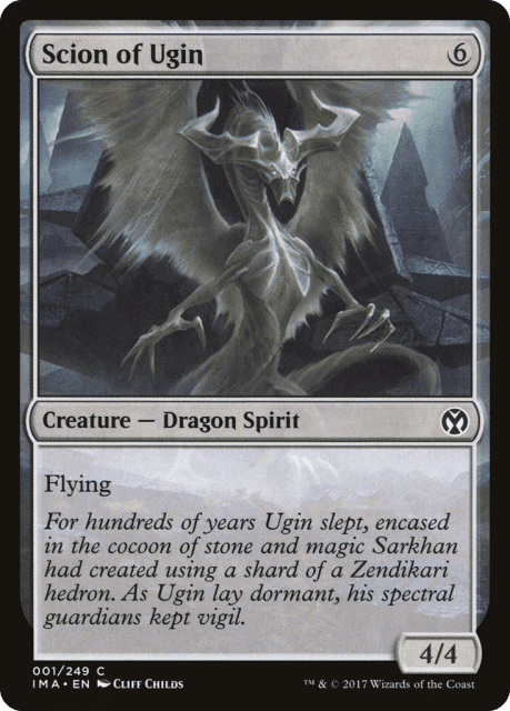 Scion of Ugin (1) — Iconic Masters