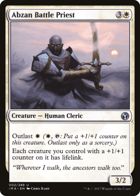Abzan Battle Priest (2) — Iconic Masters