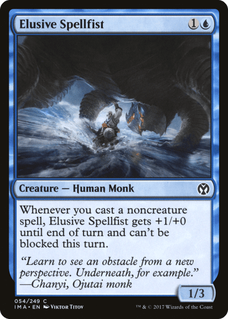 Elusive Spellfist (54) — Iconic Masters