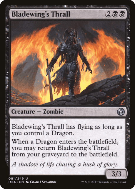 Bladewing's Thrall (81) — Iconic Masters