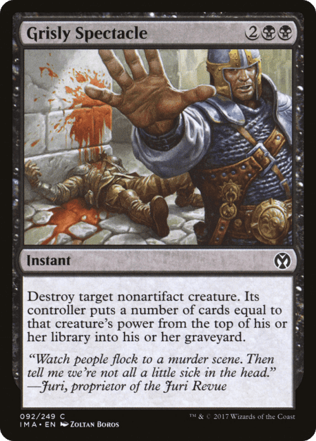 Grisly Spectacle (92) — Iconic Masters