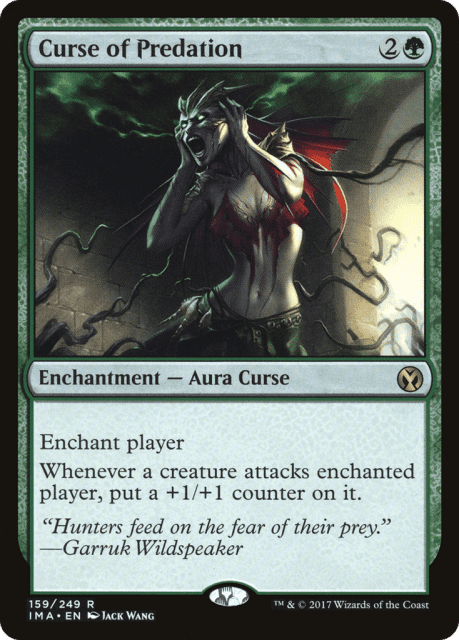 Curse of Predation (159) — Iconic Masters