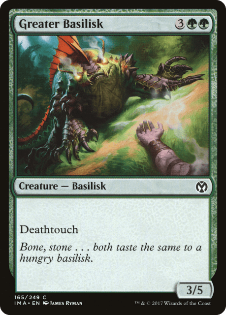 Greater Basilisk (165) — Iconic Masters