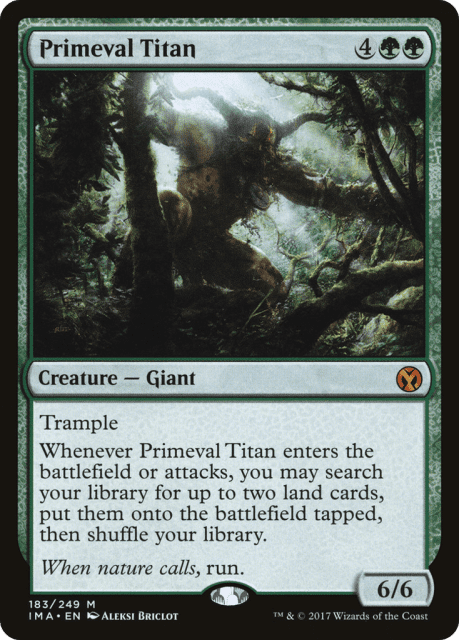 Primeval Titan (183) — Iconic Masters