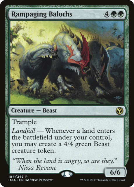 Rampaging Baloths (184) — Iconic Masters