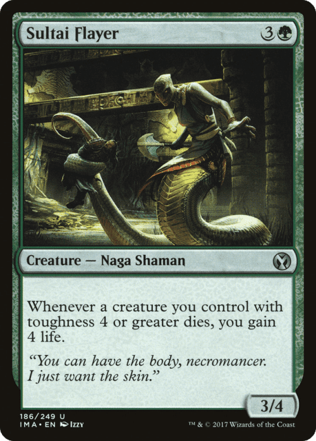 Sultai Flayer (186) — Iconic Masters