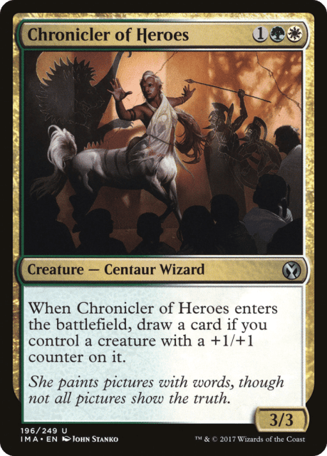 Chronicler of Heroes (196) — Iconic Masters