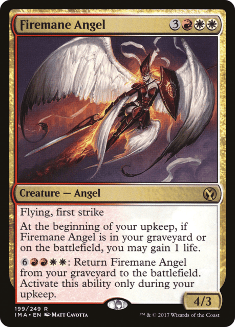 Firemane Angel (199) — Iconic Masters