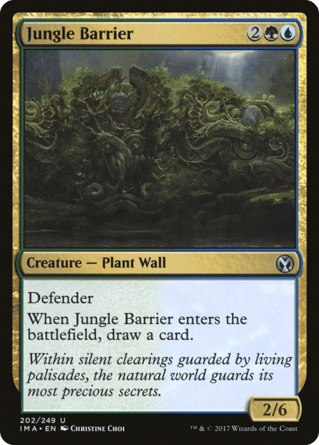 Jungle Barrier (202) — Iconic Masters