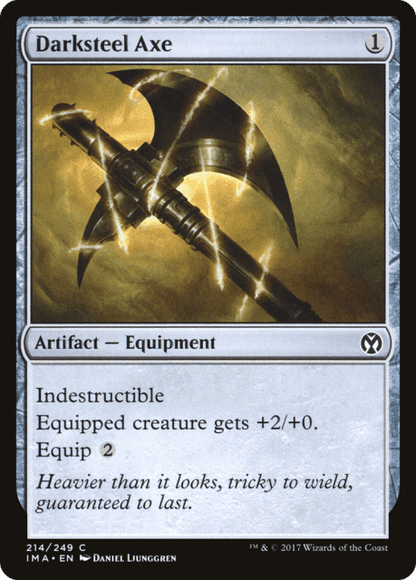Darksteel Axe (214) — Iconic Masters