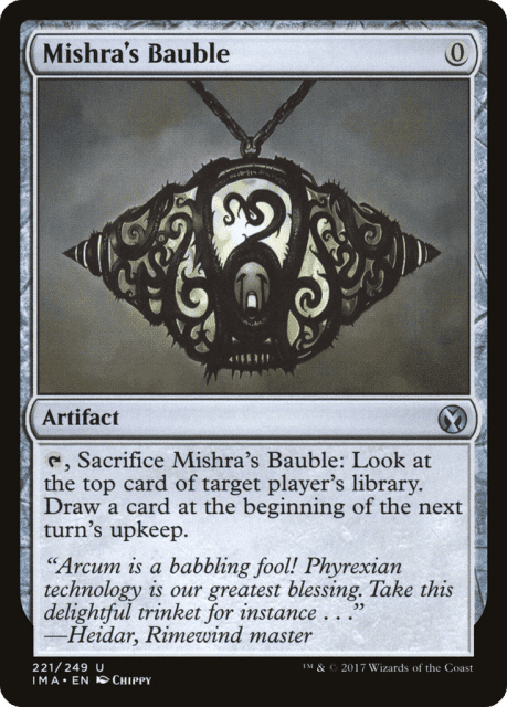 Mishra's Bauble (221) — Iconic Masters