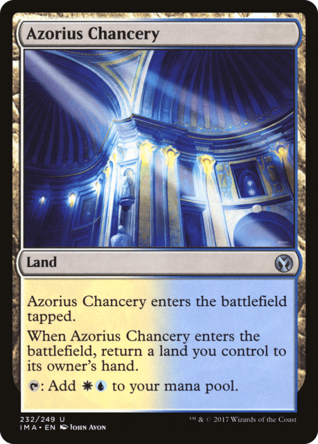 Azorius Chancery (232) — Iconic Masters
