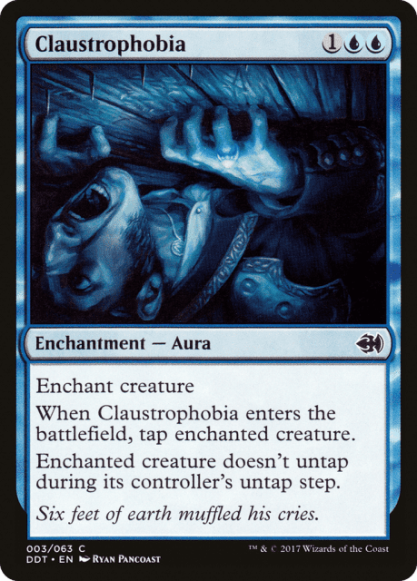Claustrophobia (3) — Duel Decks: Merfolk vs. Goblins