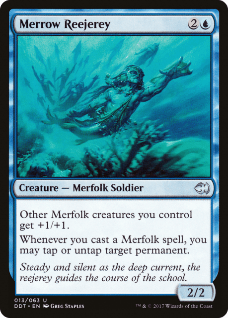 Merrow Reejerey (13) — Duel Decks: Merfolk vs. Goblins