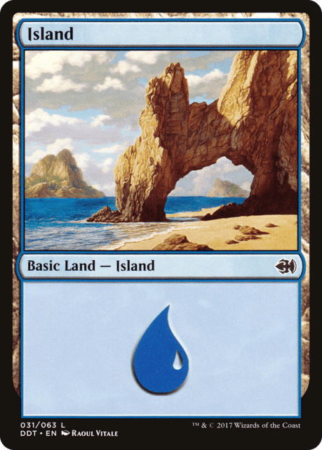 Island (31) — Duel Decks: Merfolk vs. Goblins