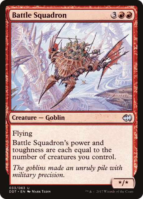 Battle Squadron (33) — Duel Decks: Merfolk vs. Goblins