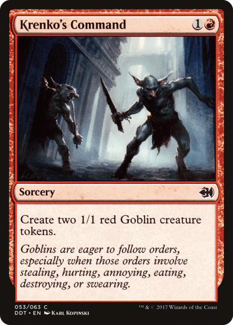Krenko's Command (53) — Duel Decks: Merfolk vs. Goblins