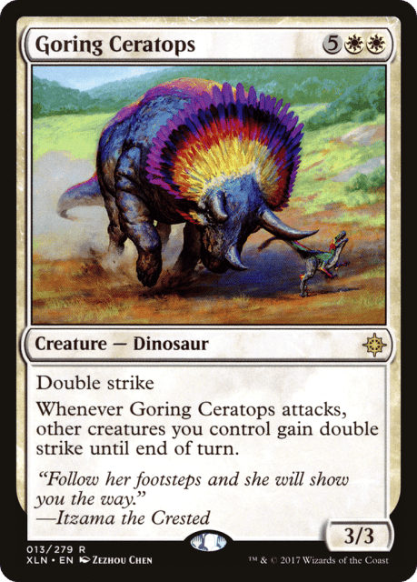 Goring Ceratops (13) — Ixalan