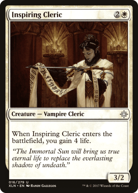 Inspiring Cleric (16) — Ixalan