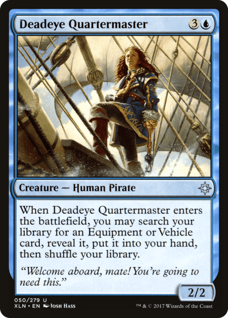Deadeye Quartermaster (50) — Ixalan