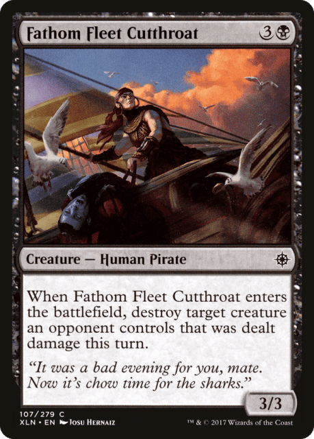 Fathom Fleet Cutthroat (107) — Ixalan