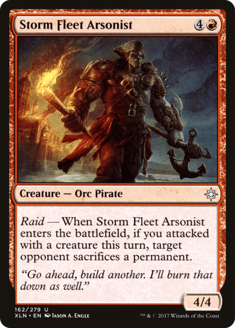 Storm Fleet Arsonist (162) — Ixalan