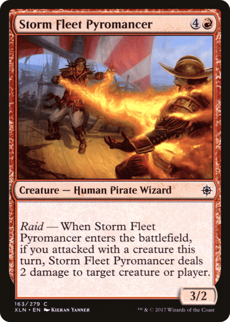 Storm Fleet Pyromancer (163) — Ixalan