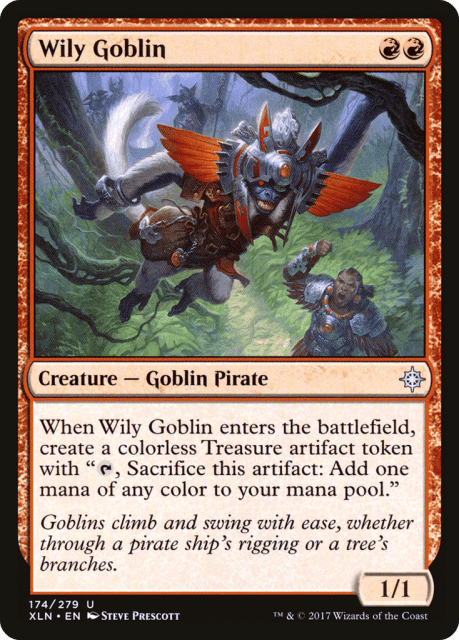 Wily Goblin (174) — Ixalan