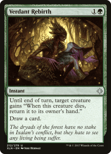 Verdant Rebirth (212) — Ixalan