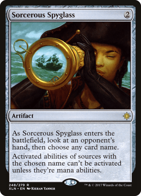 Sorcerous Spyglass (248) — Ixalan