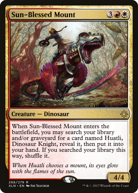 Sun-Blessed Mount (288) — Ixalan
