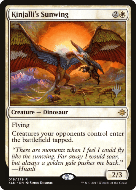 Kinjalli's Sunwing (19) — Ixalan Promos