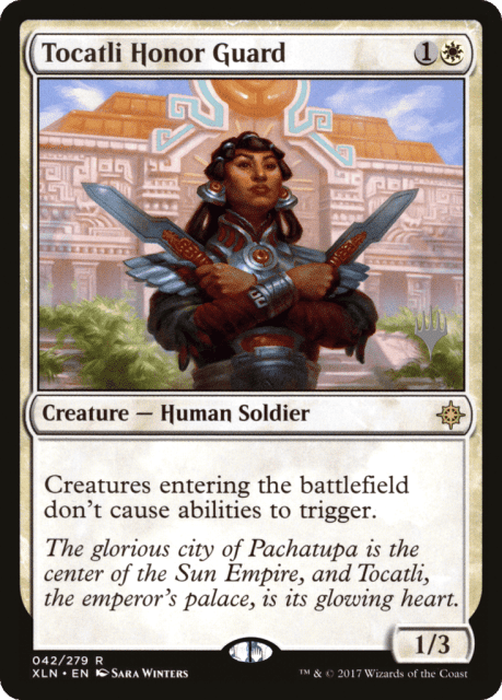 Tocatli Honor Guard (42) — Ixalan Promos