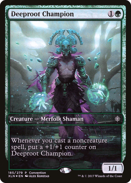 Deeproot Champion (185) — Ixalan Promos
