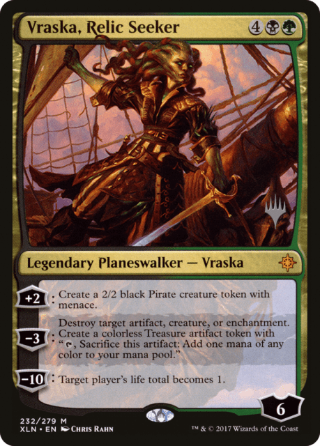 Vraska, Relic Seeker (232) — Ixalan Promos